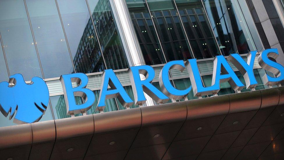 Barclays sign