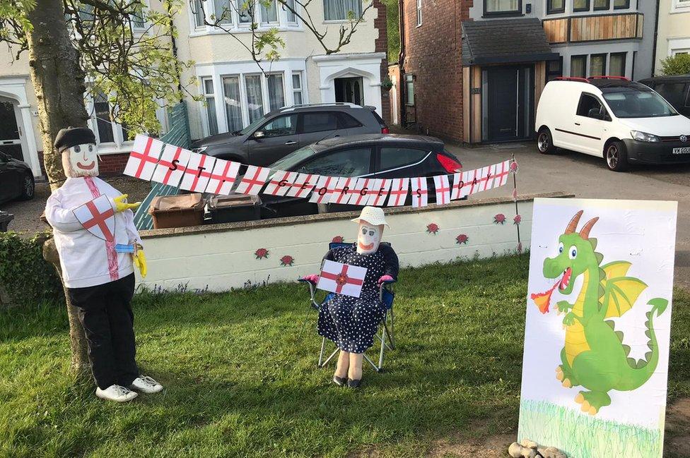 Bob and Brenda on St George's Day