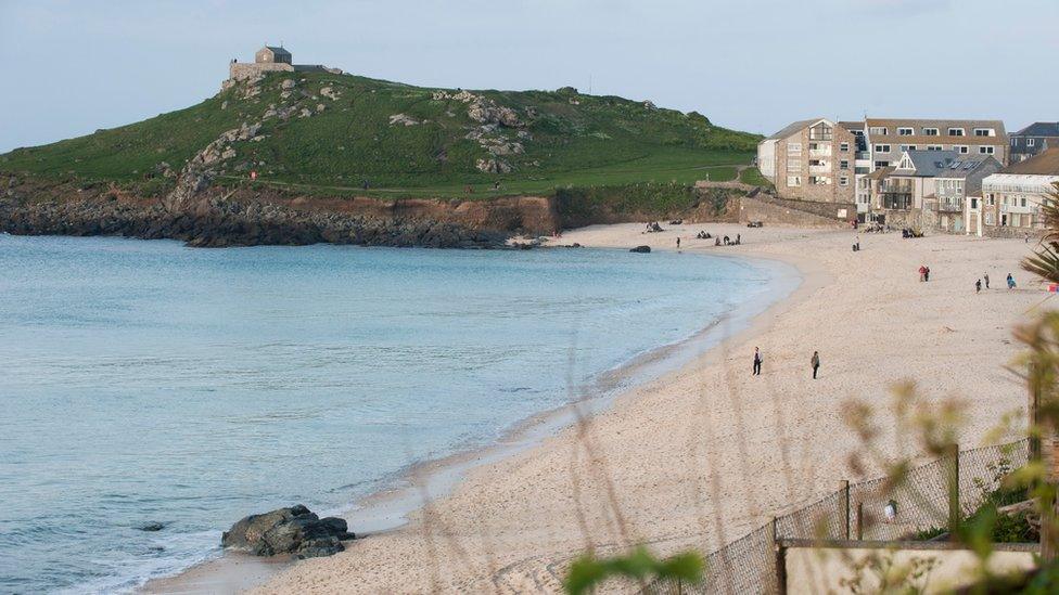 Porthmeor beach