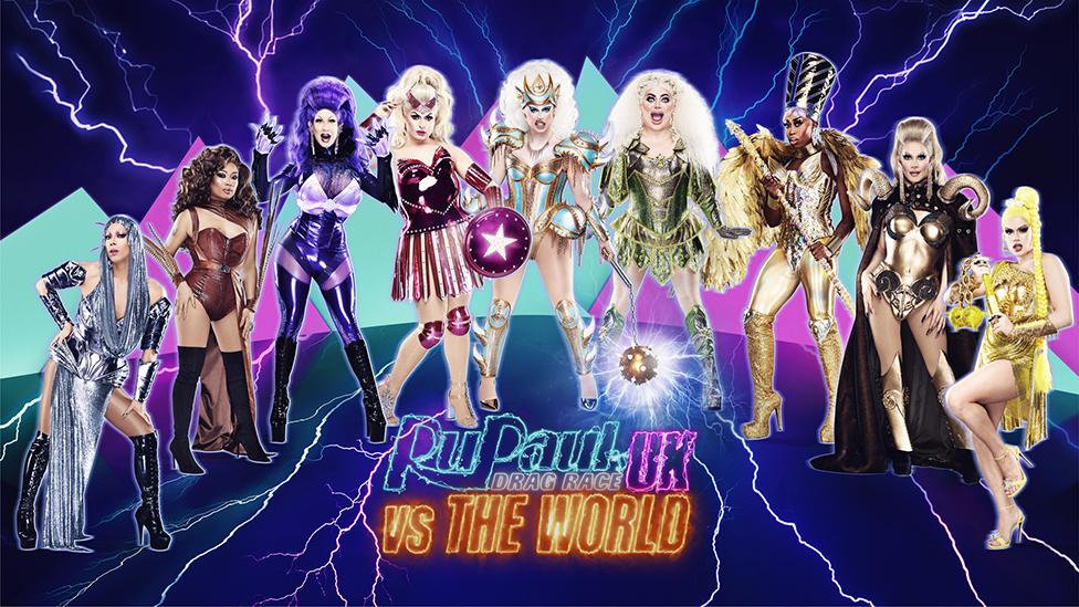 Drag Race vs The World cast