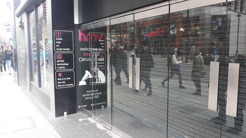 Oxford St HMV on Tuesday Feb 5