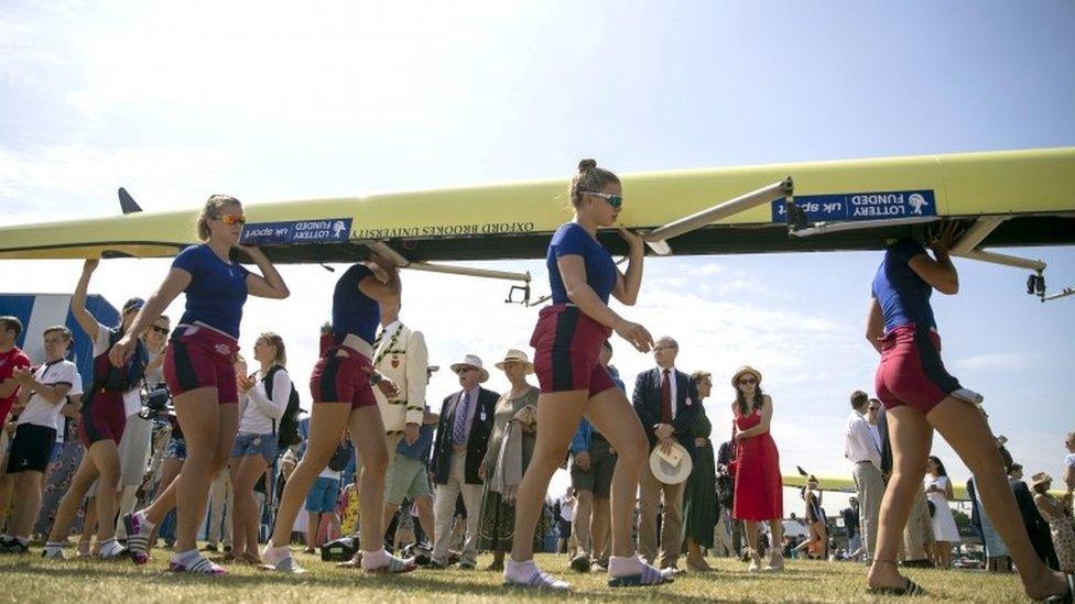 Henley regatta team