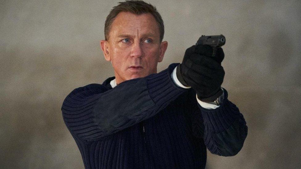 Daniel Craig as James Bond in No Time to Die