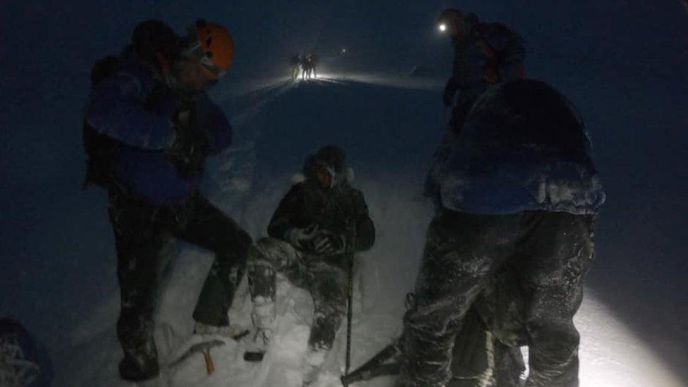 Ben Nevis rescue