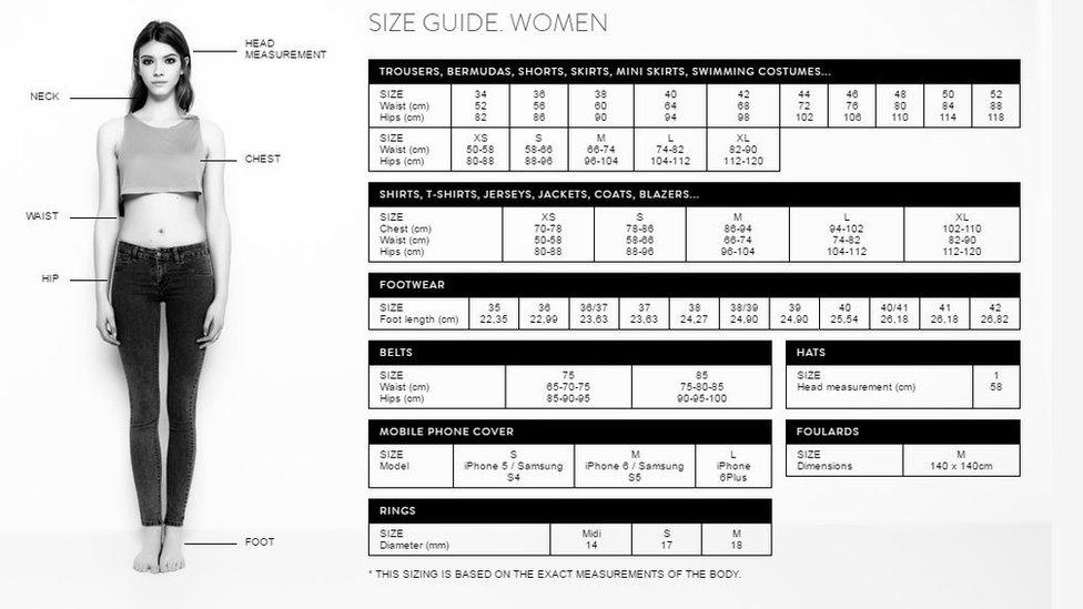 Size guide