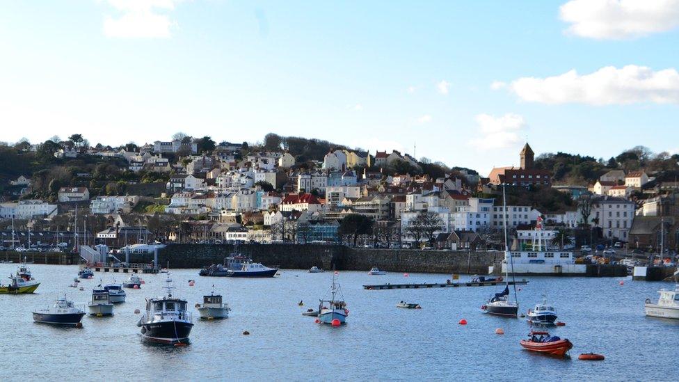 Guernsey harbour