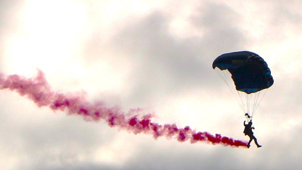 The Tigers Army Parachute Display Team