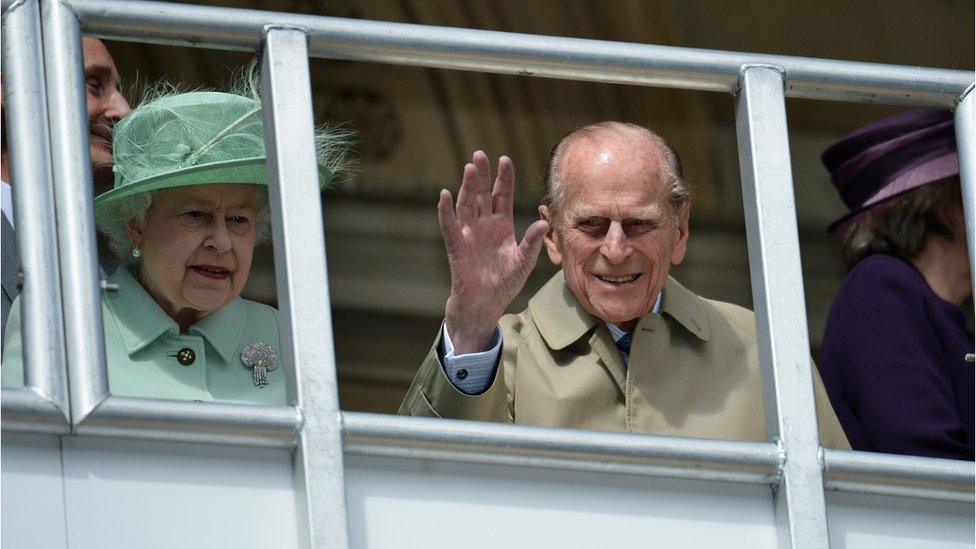 The royal couple in Accrington 2012