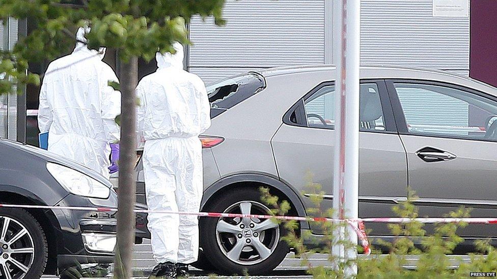 Bangor car park shooting