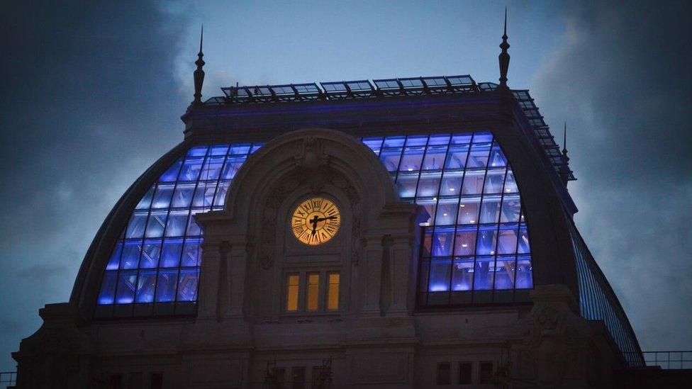 View of the dome of the Kirchner Cultural Centre