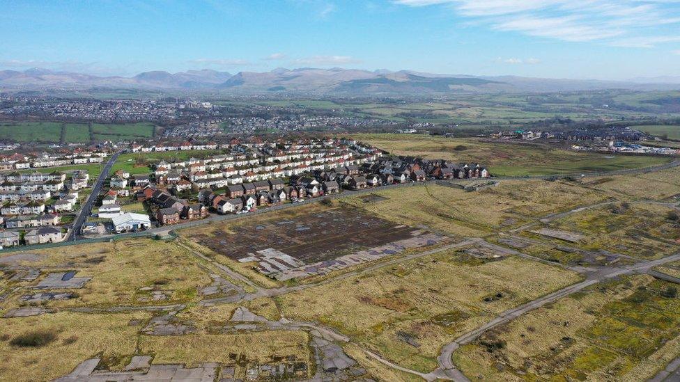 Site of Whitehaven coal mine in Cumbria