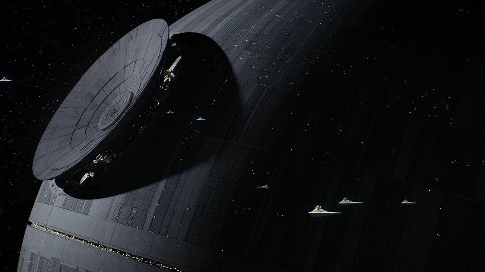 Death Star in Rogue One