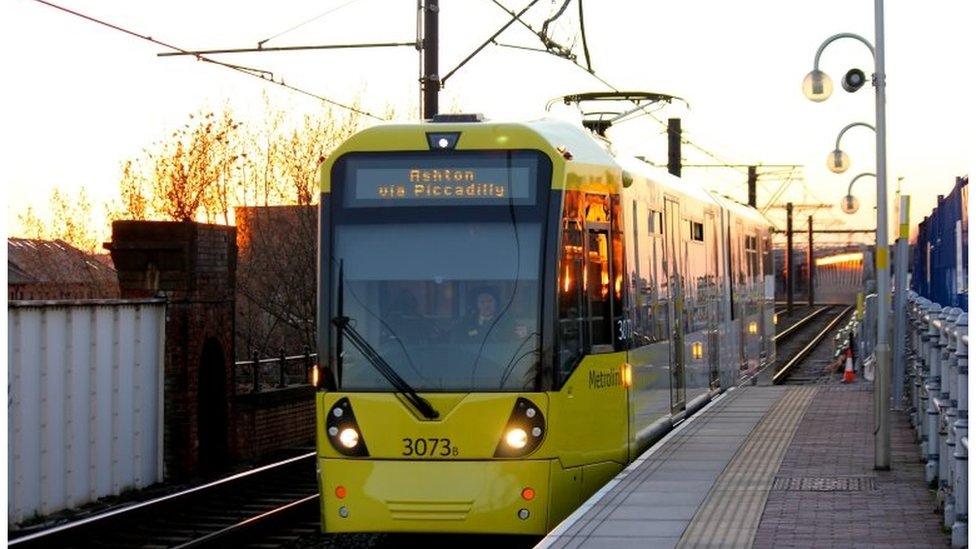 Manchester tram