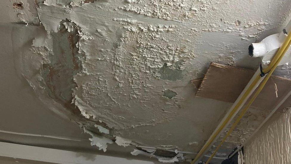 Ceiling damp patch