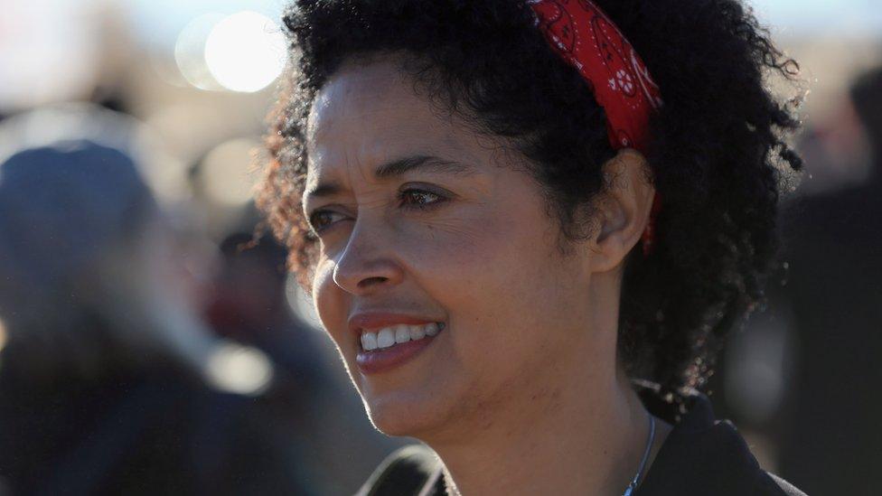 Kenyan conservationist Paula Kahumbu of Hands Off Our Elephants