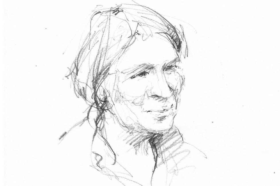 Karen Wallis sketch