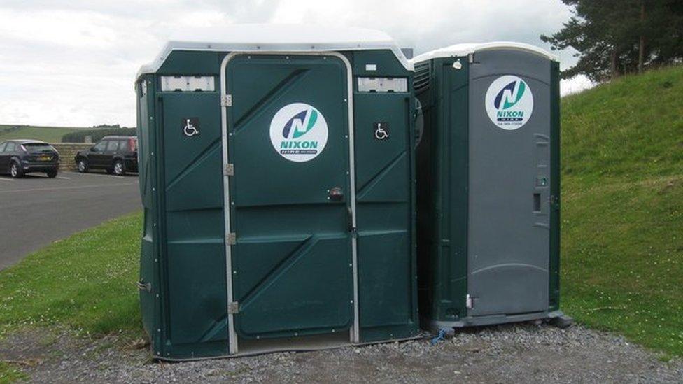 Portable loos