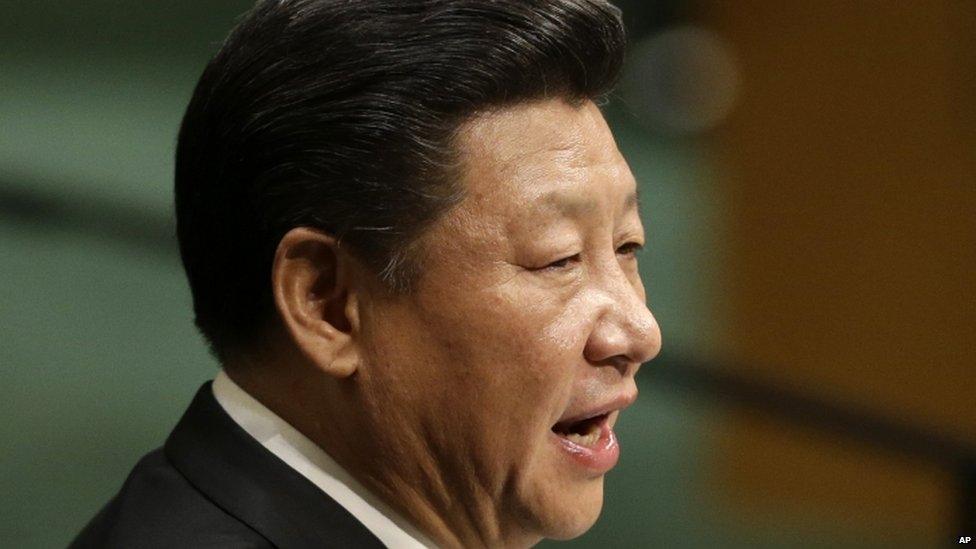 Chinese President Xi Jinping