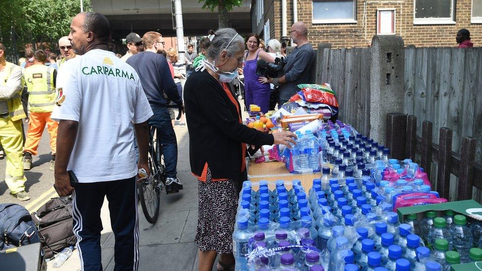 Supplies at Grenfell