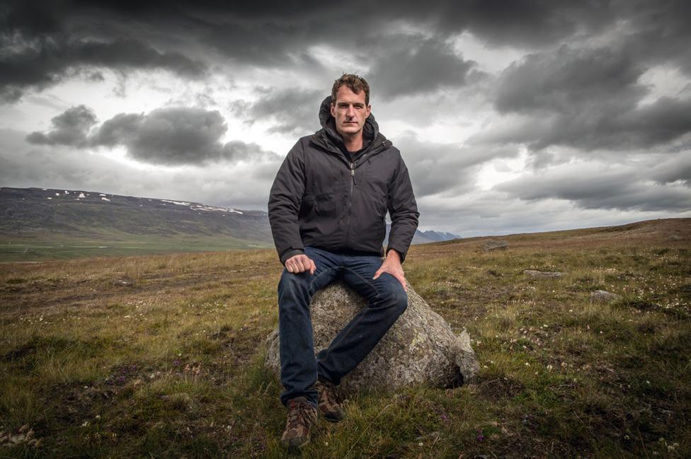 Dan Snow on Unattoq Island South Greenland