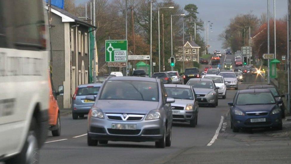 Cars in Bontnewydd, Gwynedd