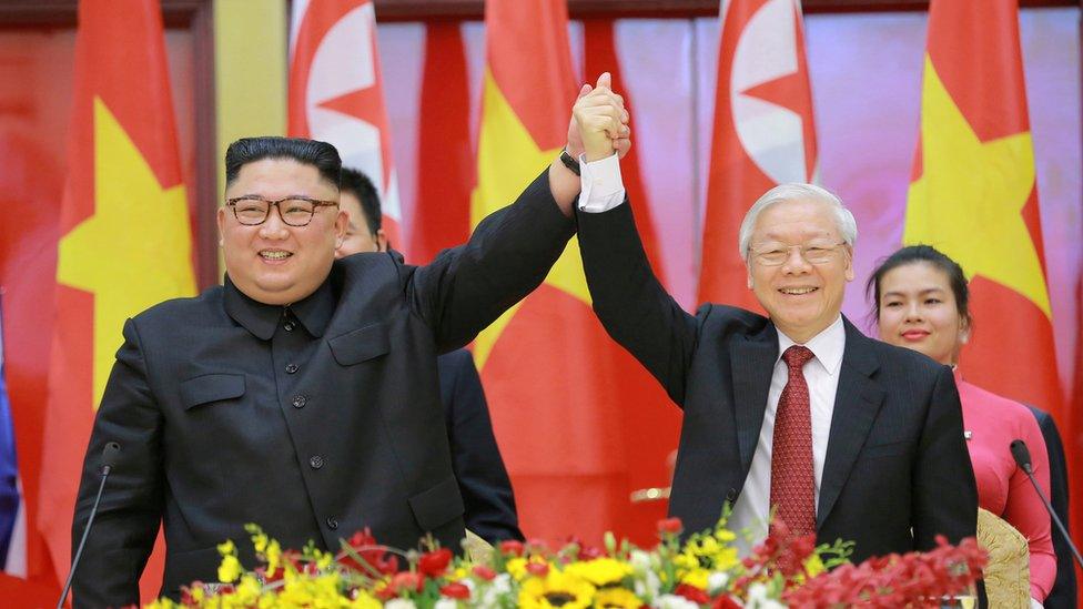 Kim Jong-un's final day in Vietnam