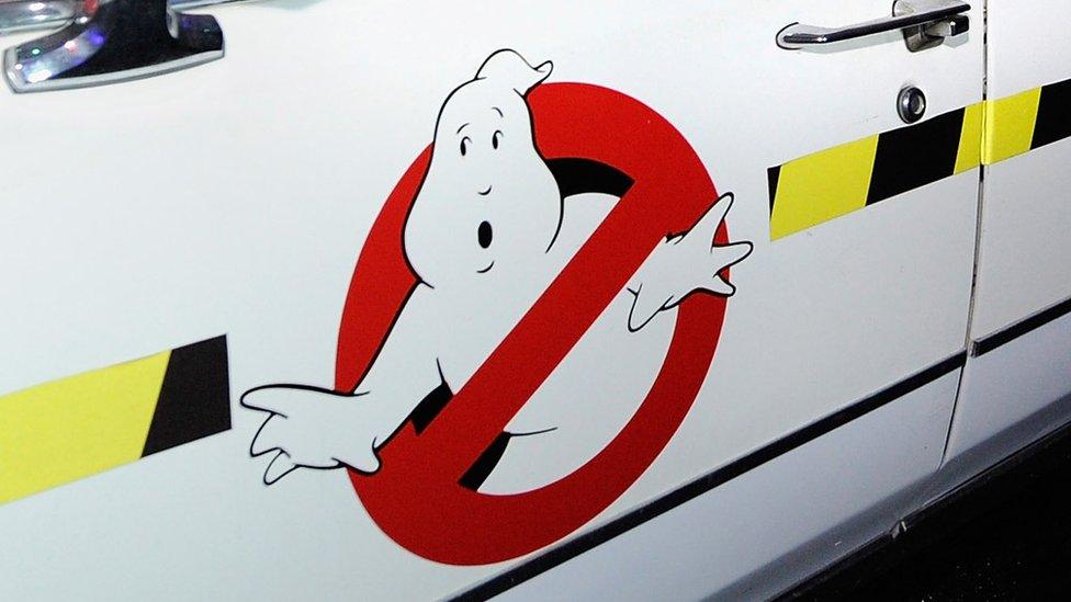 Michael Gross' Ghostbusters logo