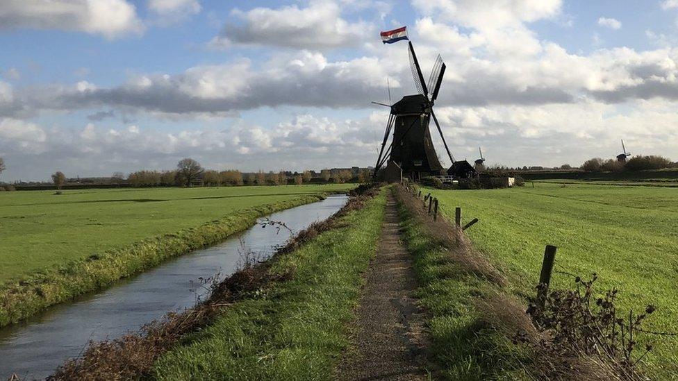 Windmill at Kinderdijk