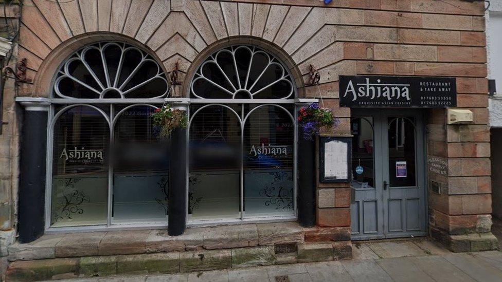 Streetview of the restaurant