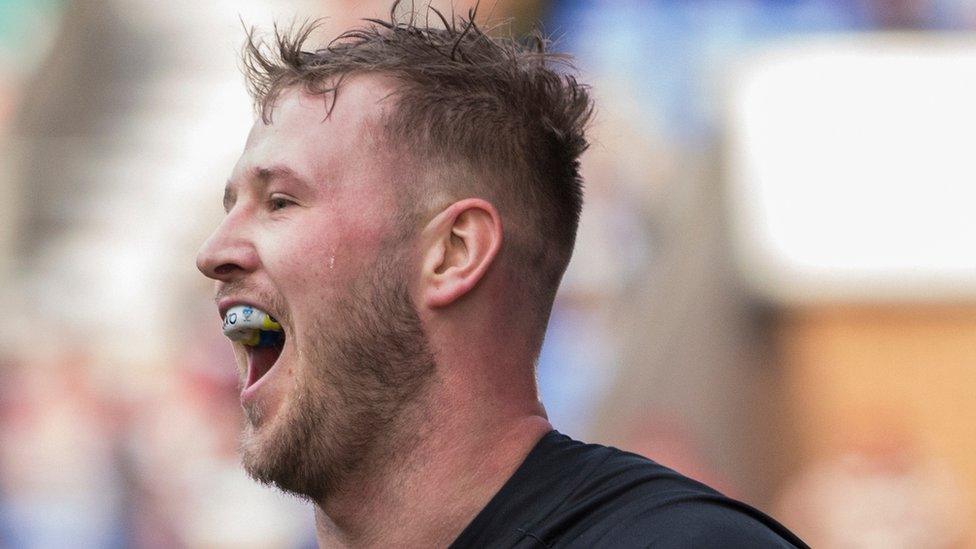 Joe Westerman in action for Hull FC