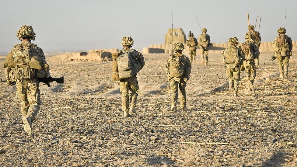 British Soldiers in the Nahr-e Saraj district, Helmand Province