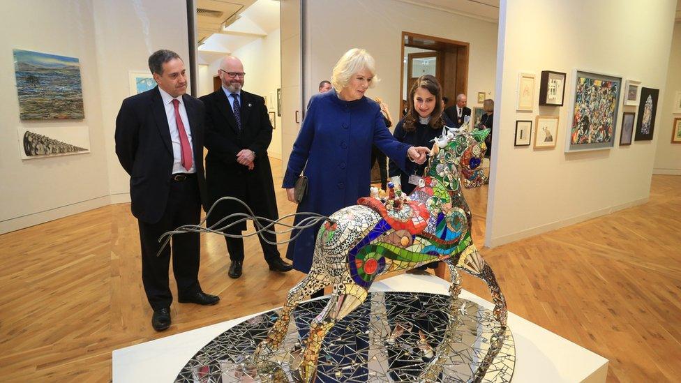 Duchess of Cornwall at Ferens Gallery in Hull