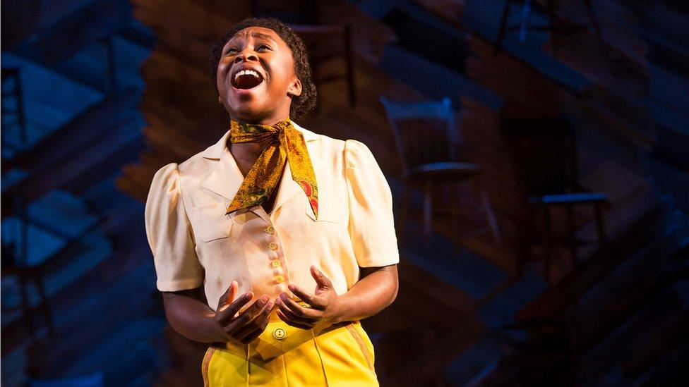 Cynthia Erivo as Celie in The Colour Purple