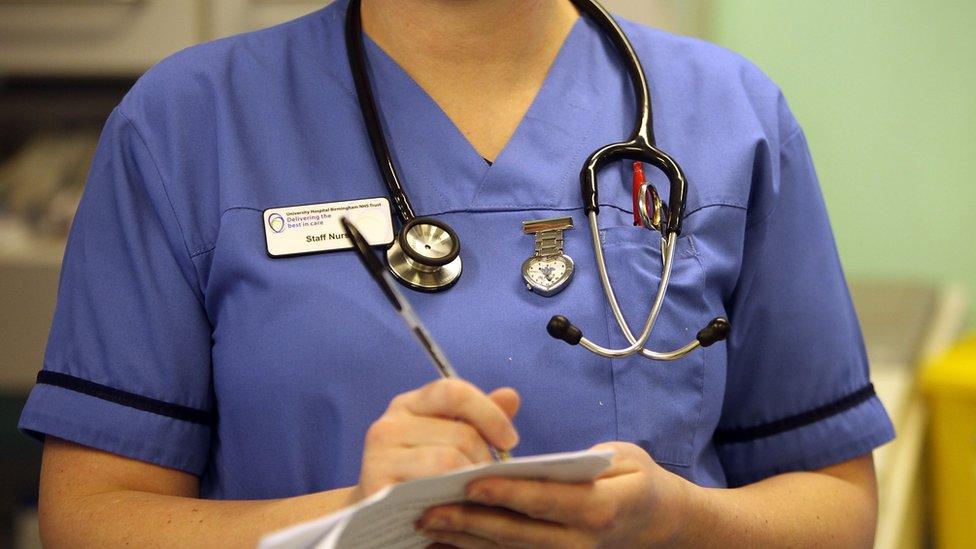 Nurse in hospital