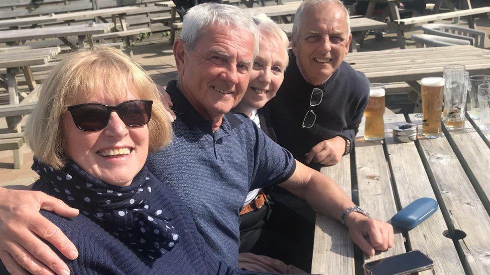 Pauline Thompson, Chief Hostess, Graham Smith, entertainments manager, Sue Carlton Jones and Colin Green, children’s department