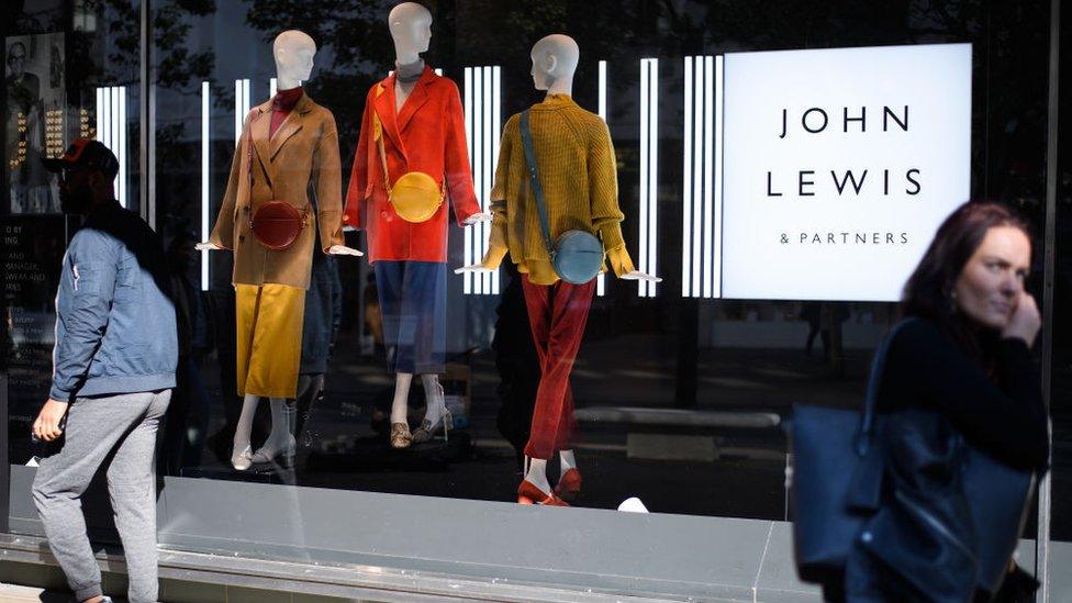 John Lewis shop window