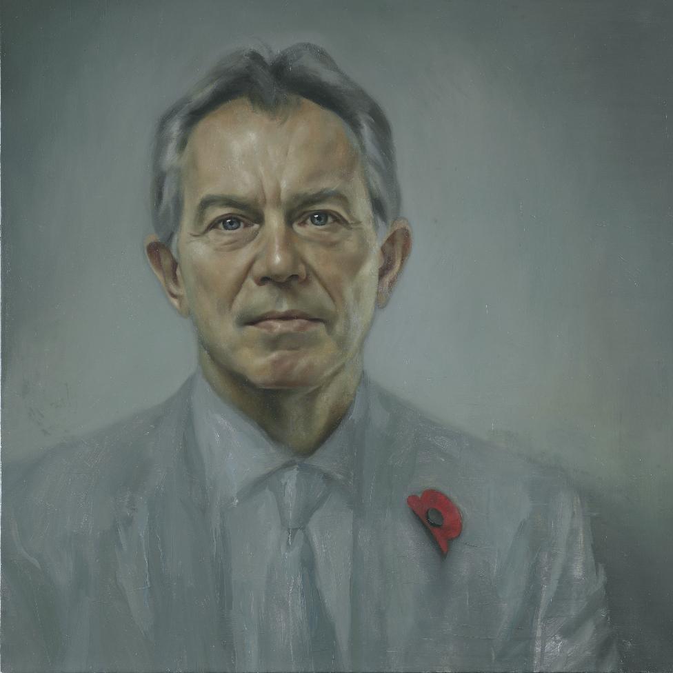 Tony Blair portrait by Jonathan Yeo