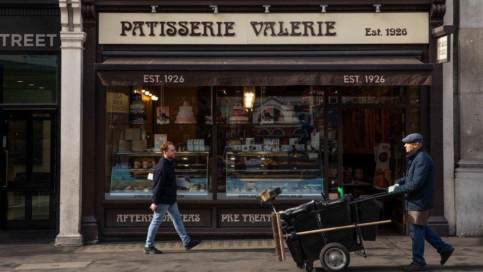 Patisserie Valerie window