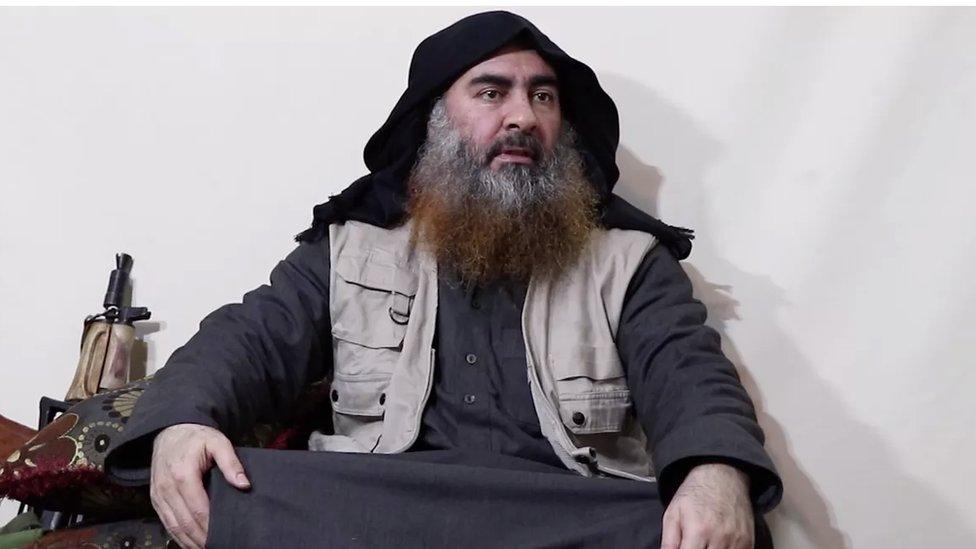 Senior IS leader Abu Bakr Al-Baghdadi, who appeared recently in an online video