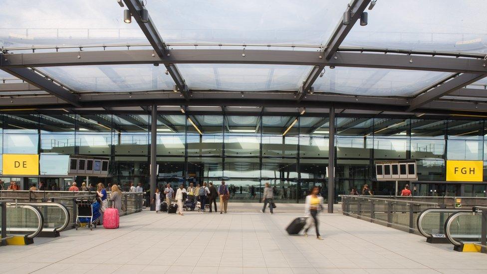 Gatwick's North Terminal entrance