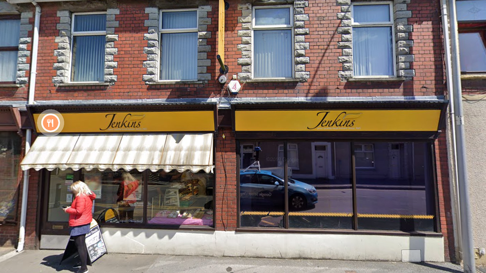 Jenkins Bakery on New Dock Road in Llanelli