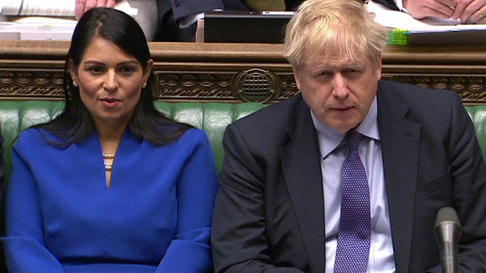 Boris Johnson at PMQs