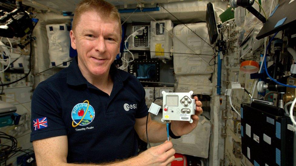 ESA astronaut Tim Peake