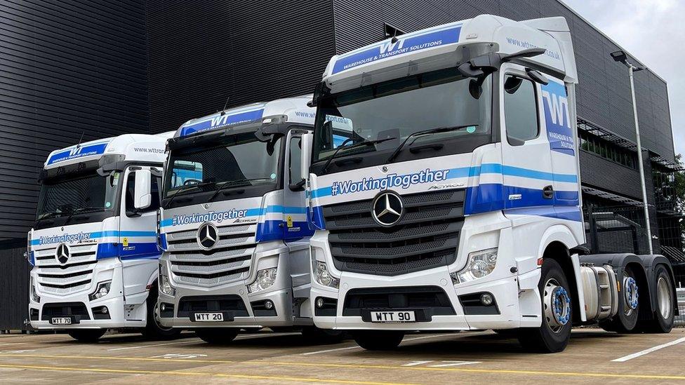 WT Transport HGVs