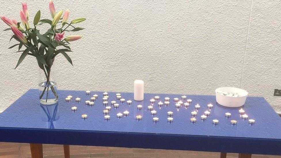 Candles of remembrance
