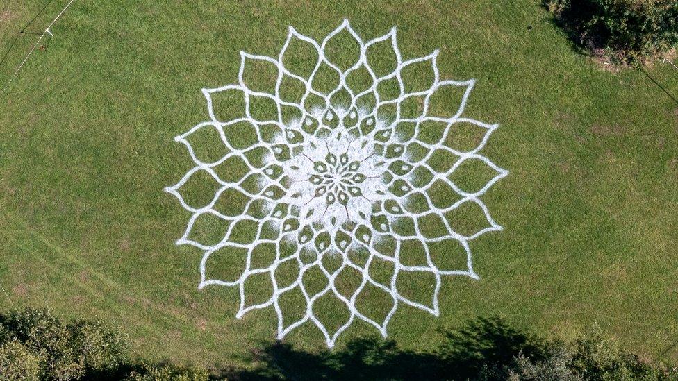 Knowsley Mandala taking shape