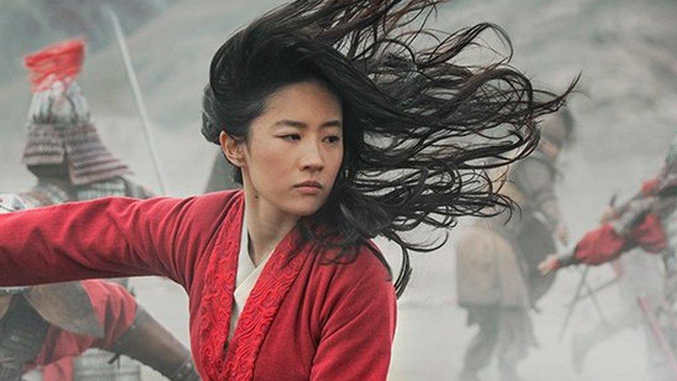 A still from Mulan