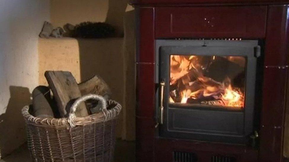 A log burner