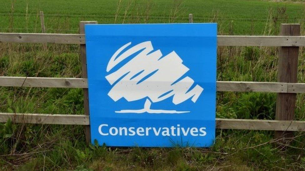 Conservative posters used in the 2015 general election