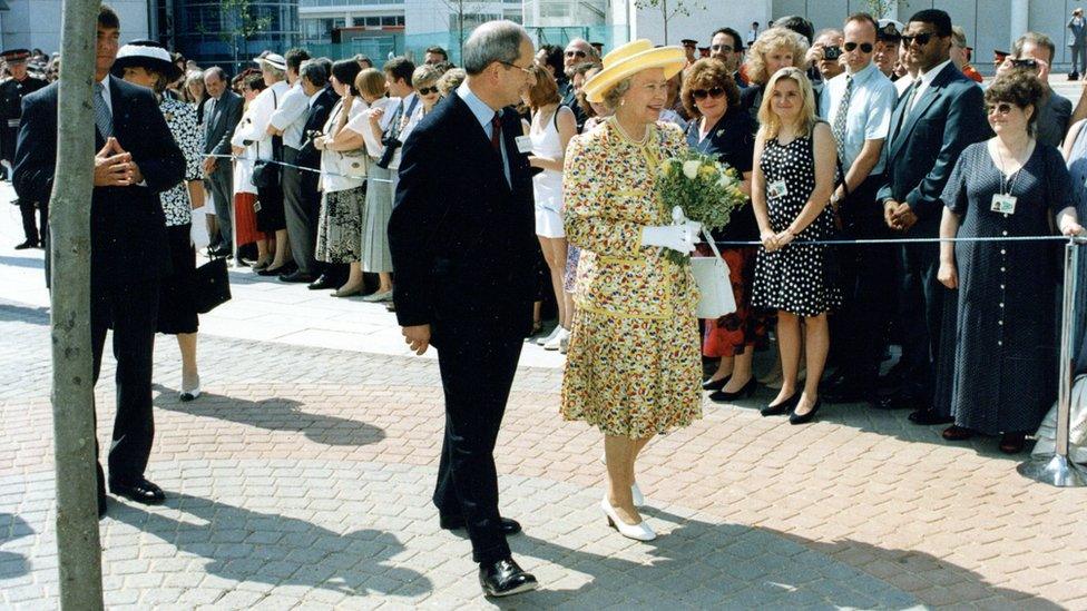 HRH Queen Elizabeth opens MOD Abbey Wood